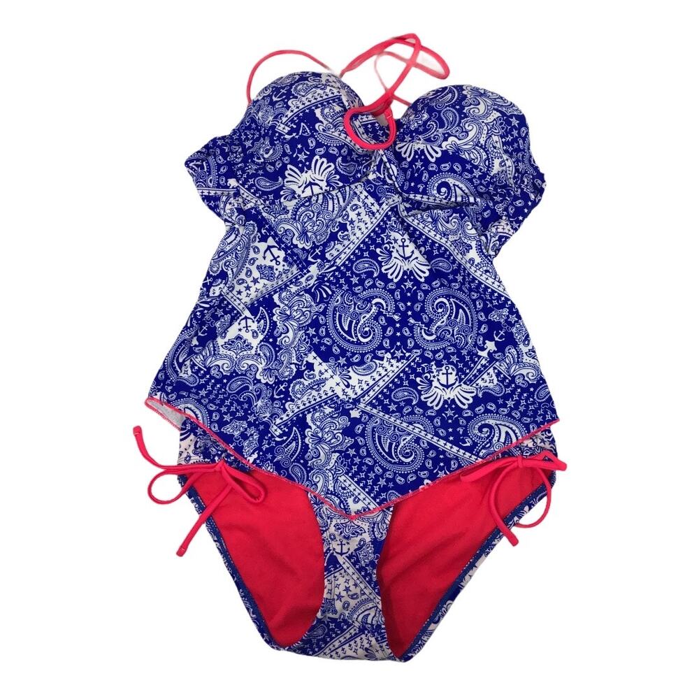 Arizona Jeans Size Small Tankini and Size Medium Matching Bikini Bottoms